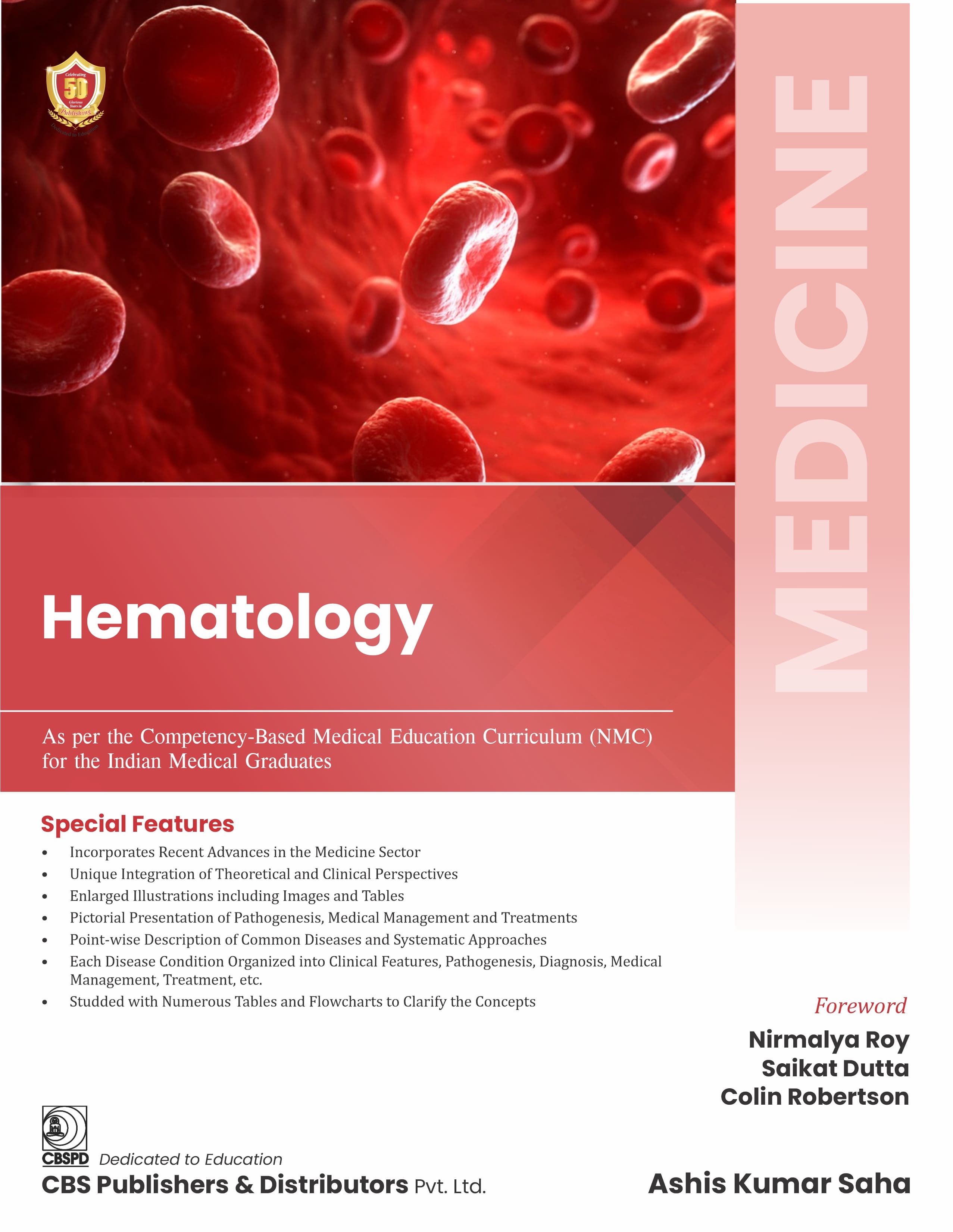 Medicine- hematology (as per the competency-based medical education curriculum (nmc) for the indian medical graduates